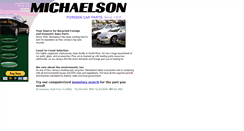 Desktop Screenshot of michaelsonauto.com